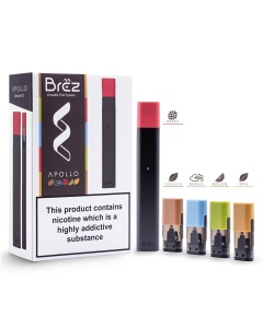 BREZ DELUXE POD KIT (320MAH BATTERY WITH 5 20MG PODS)