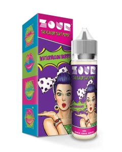 Zour Watermelon Berry Max VG E-Liquid 50ml Short fill