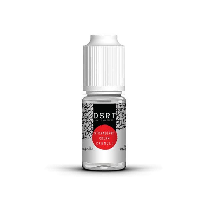 DSRT Strawberry Cream Cannoli - 10ml Max VG E-Liquid