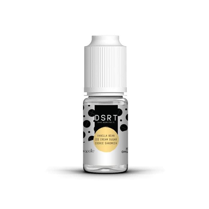 DSRT Vanilla Bean Ice Cream Sugar Cookie Sandwich - 10ml Max VG E-Liquid