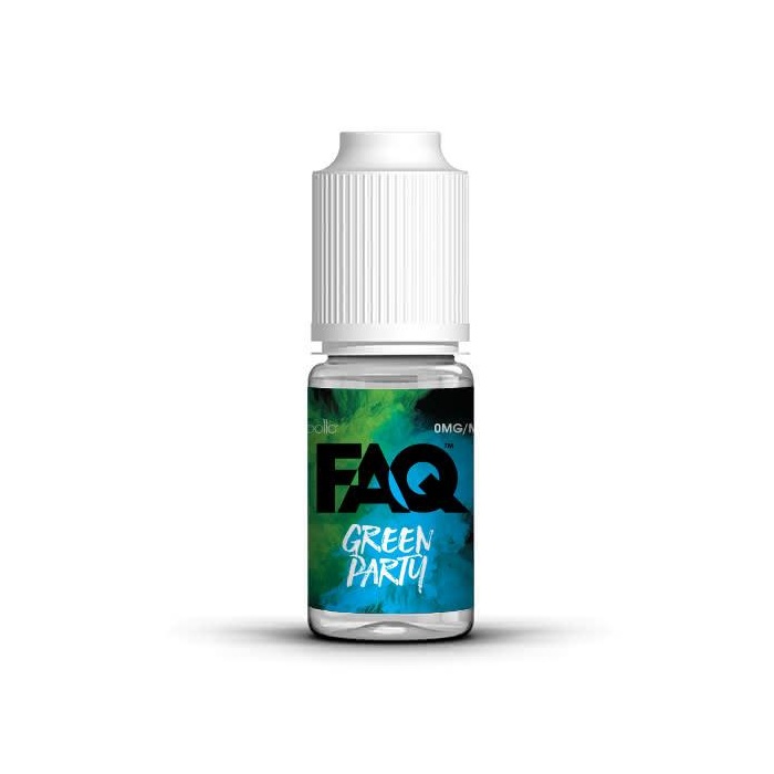 FAQ Green Party - 10ml Max VG E-Liquid