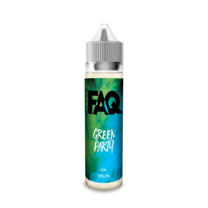 FAQ Green Party - 50ml Max VG E-Liquid