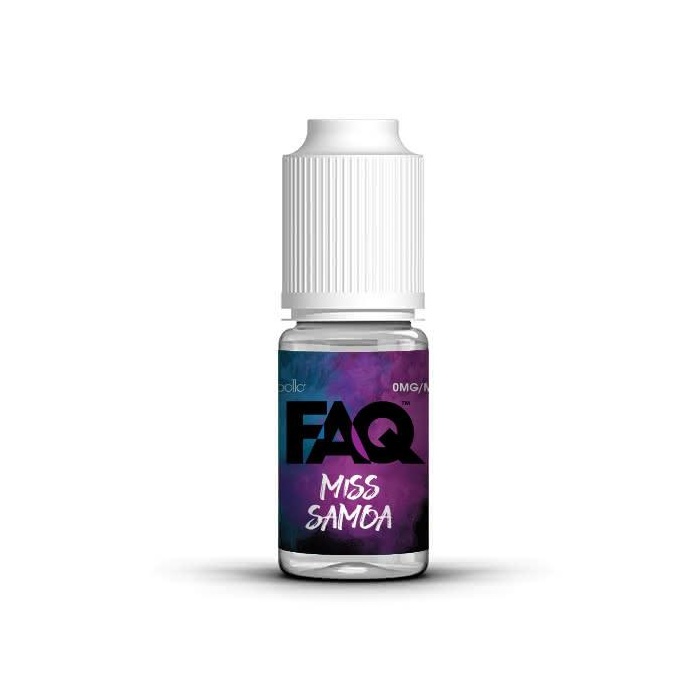 FAQ Miss Samoa - 10ml Max VG E-Liquid