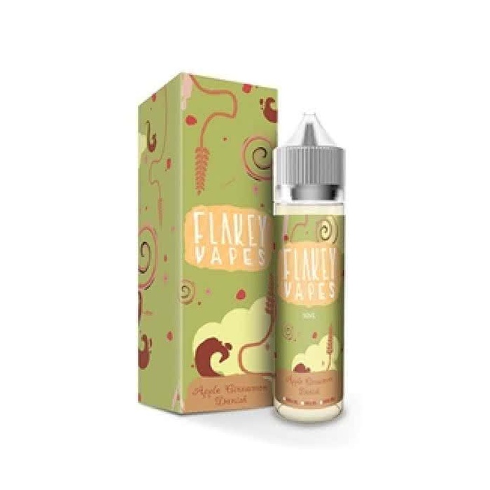 Flakey Apple Cinnamon Danish Max VG E-Liquid 50ml Short fill