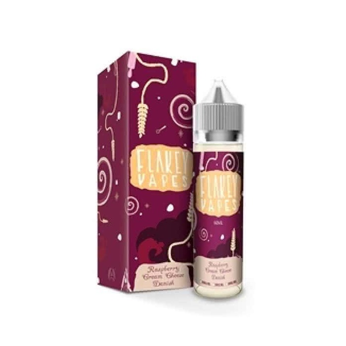 Flakey Raspberry Cream Cheese Danish Max VG E-Liquid 50ml Short fill