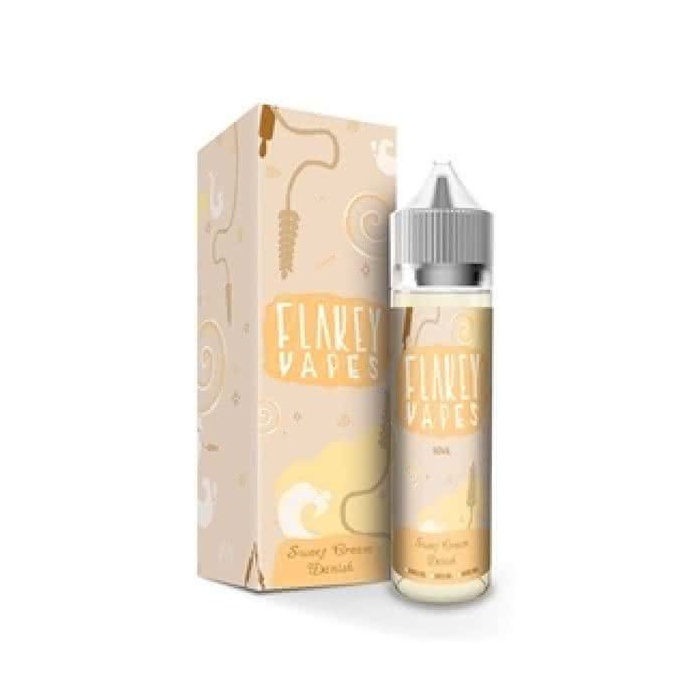 Flakey Sweet Cream Danish Max VG E-Liquid 50ml Short fill