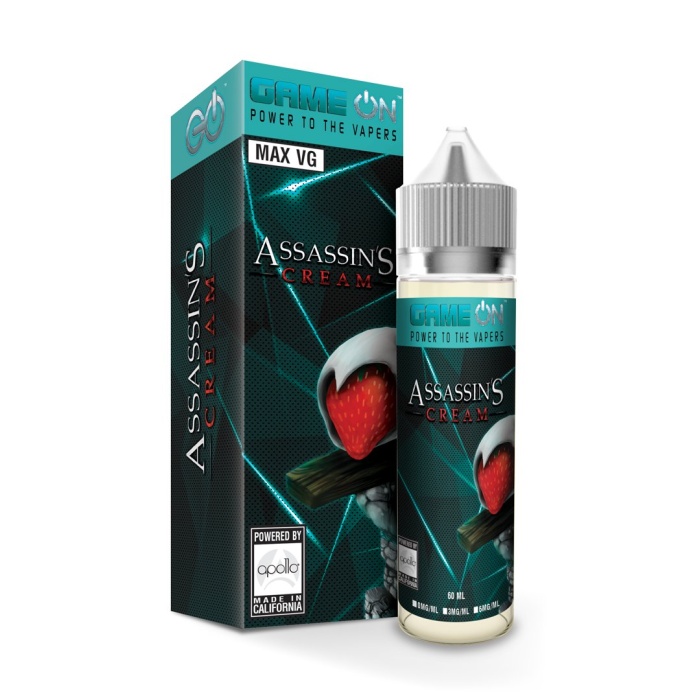 Game On Assassin's Cream Max VG E-Liquid 50ml Short fill