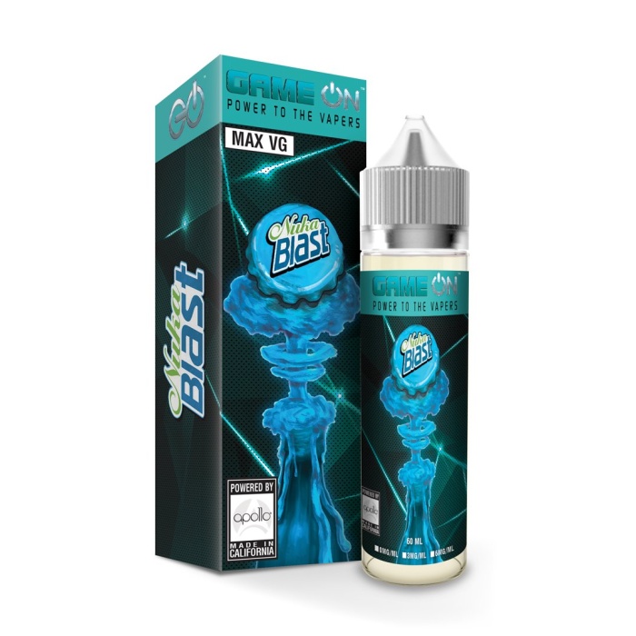 Game On Nuka Blast Max VG E-Liquid 50ml Short fill