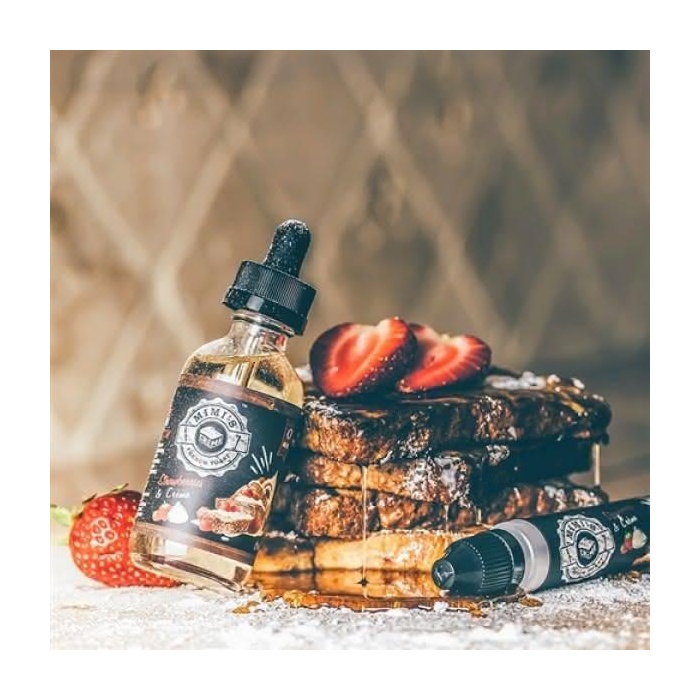 Mimi's French Toast Strawberries & Creme Max VG E-Liquid 50ml Short fill