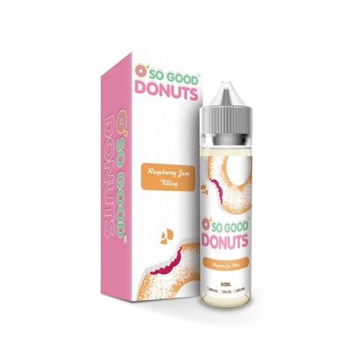 O' So Good Donut Raspberry Jam Filling Max VG E-Liquid 50ml Short fill