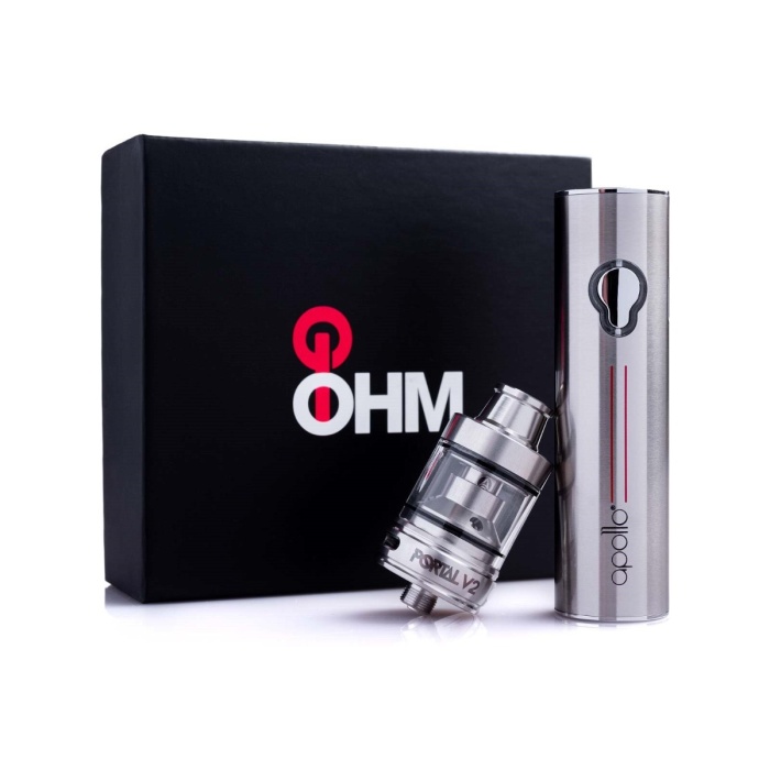 OHM GO vaping kit V.2 (50W automatic battery + top filling tank) 