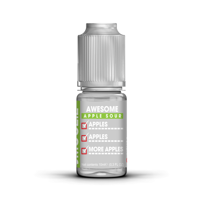 SMOOZIE Awesome Apple Sour - 10ml Max VG E-Liquid