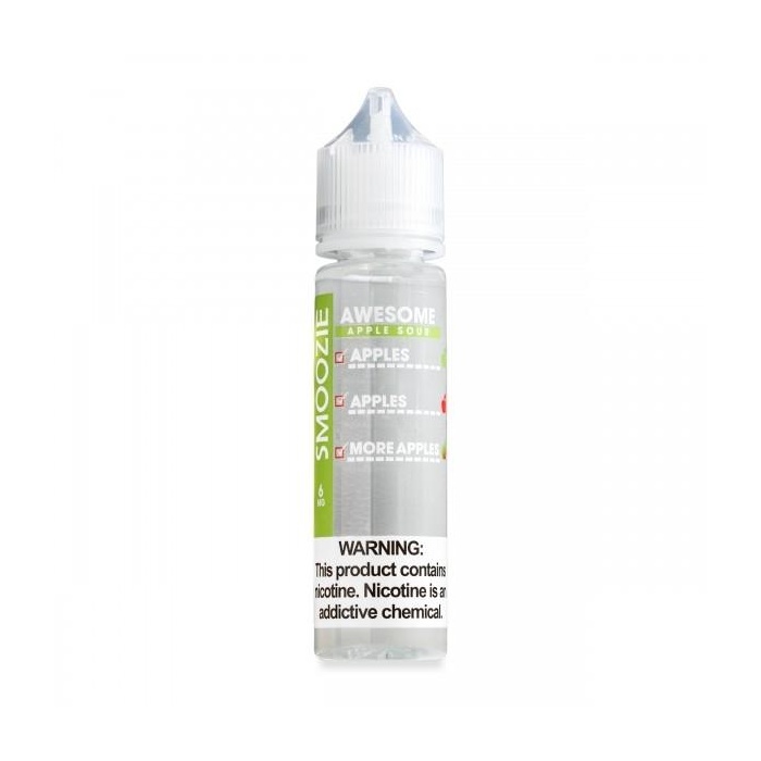 SMOOZIE Awesome Apple Sour - 50ml Max VG E-Liquid