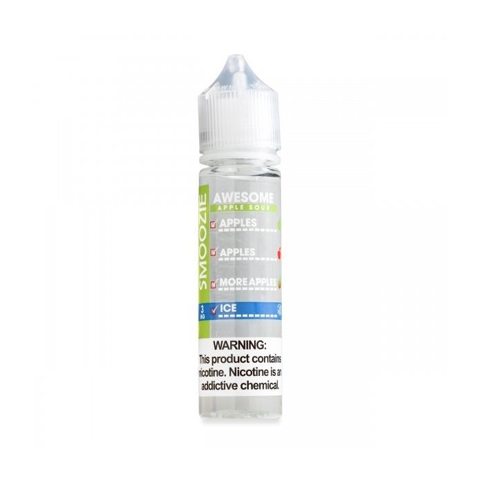 SMOOZIE Awesome Apple Sour ICE - 50ml Max VG E-Liquid