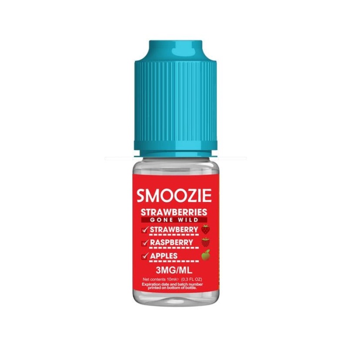 SMOOZIE Strawberries Gone Wild - 10ml Max VG E-Liquid