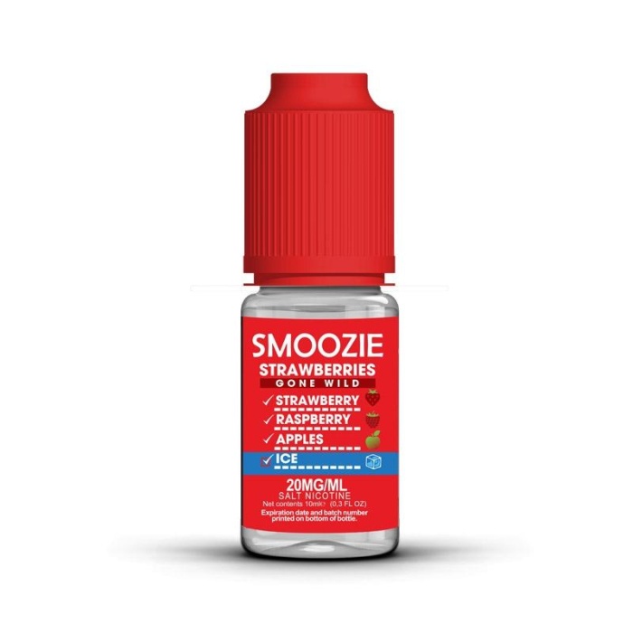 SMOOZIE Strawberries Gone Wild ICE - 10ml Max VG E-Liquid