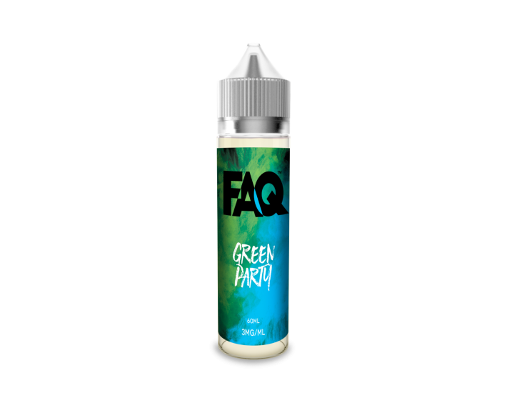 FAQ Green Party - 50ml Max VG E-Liquid