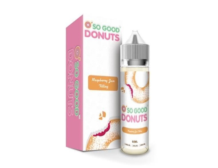 O' So Good Donut Raspberry Jam Filling Max VG E-Liquid 50ml Short fill